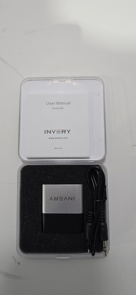 Airdual Car Bluetooth 5.0 aptX-HD Adapter for 30 pin iPod iPhone Music Interf...