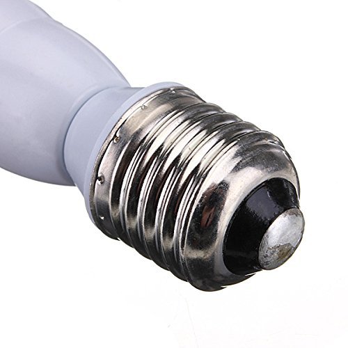 6-Pieces 10cm E26 Medium Socket Extender Standard Light Socket 2.5" Extension