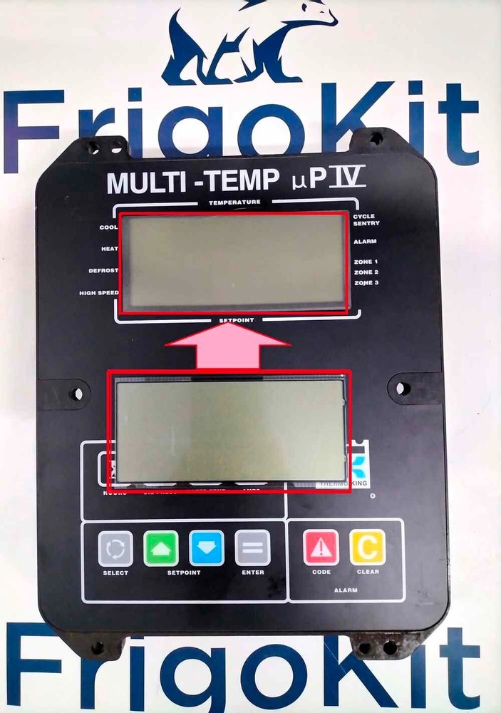 TRP LCD DISPLAY REPLACEMENT FOR THERMO KING Sb3 SSR SR+ SBIII CONTROLLER LCD
