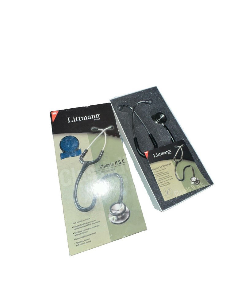 3M Littman Stethoscope Classic II Black Pre-owned