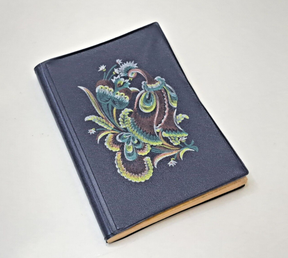Vintage pocket notebook notebook Firebird Peacock USSR edition Polygraphist
