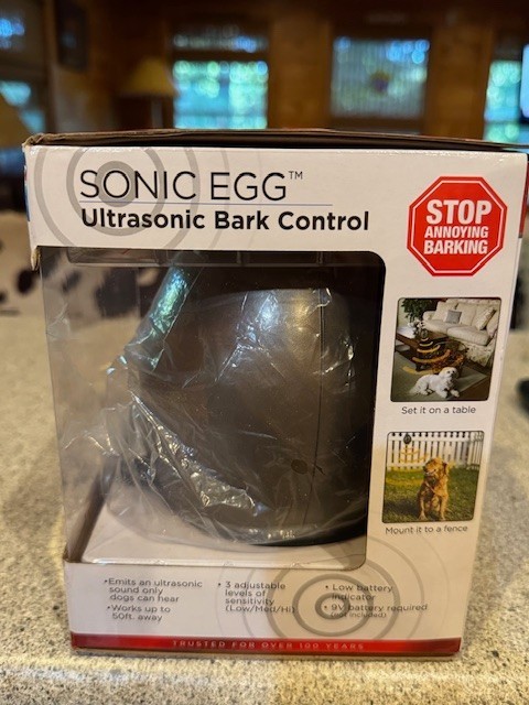 Sunbeam Sonic Egg - Ultra Sonic Bark Control