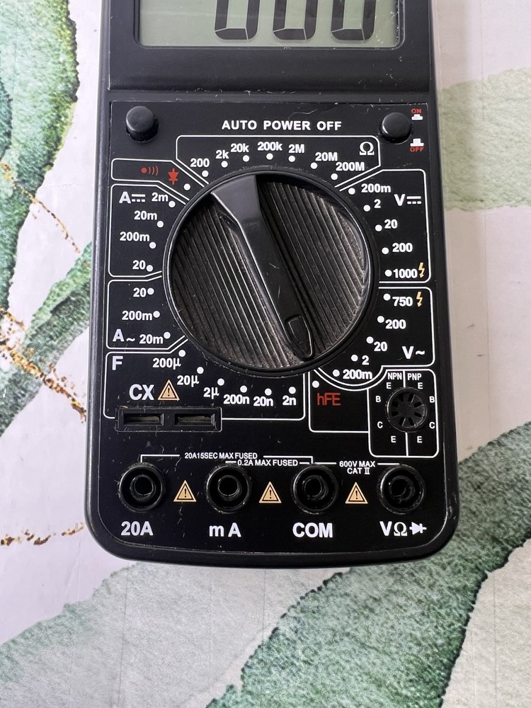 dt9205a digital multimeter