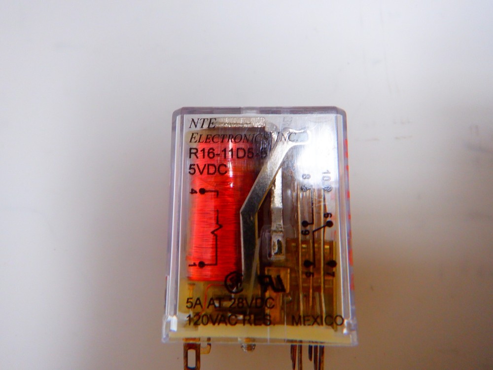 Potter & Brumfield NTE Electronics R16-11D5-5 Relay