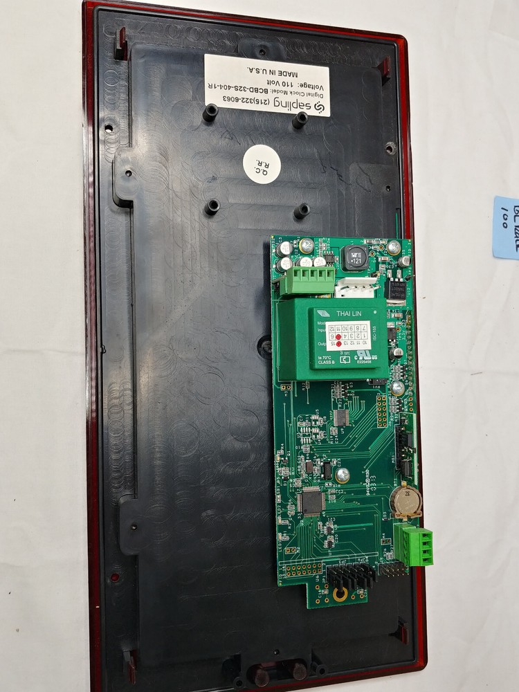 Bogen BCBD-33S-404-1R Clock *Read Description*