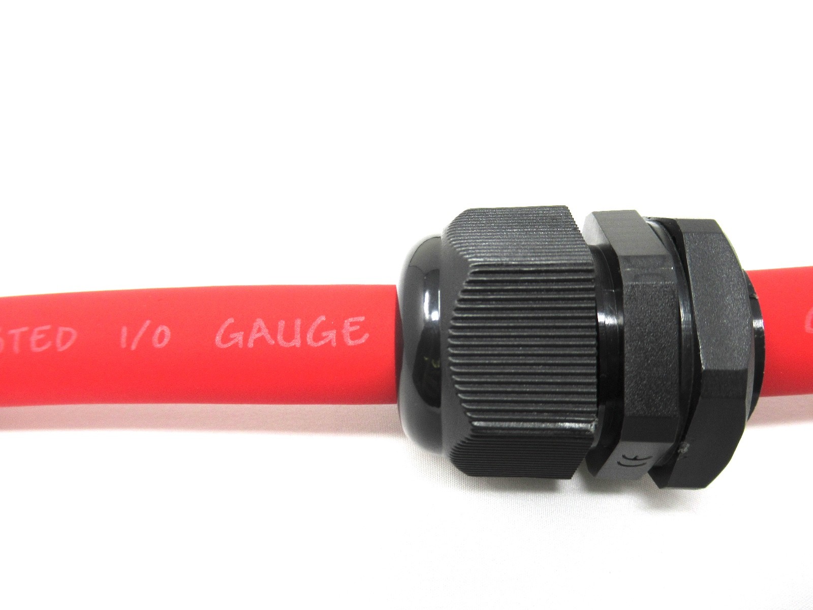 Sky High 1/0 AWG 3/4" Waterproof Firewall Sheetmetal Grommet Power Wire Cable GA