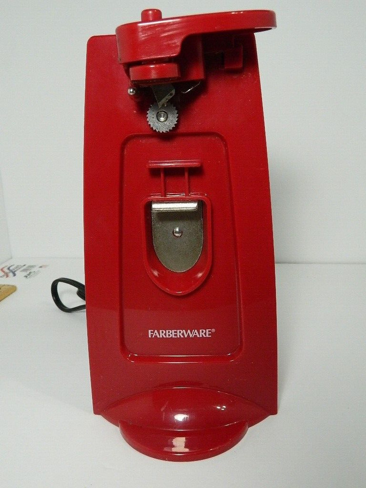 Farberware Electric Can Opener  Model FW-COP-RED