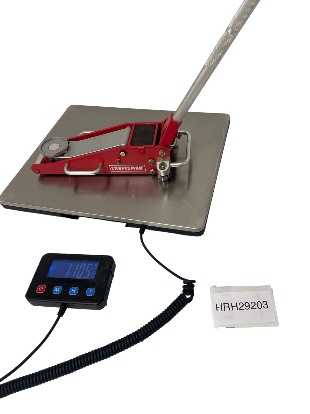 Craftsman Miniature Red Floor Jack Hydraulic Auto DIECAST Lift Mini Model Toy