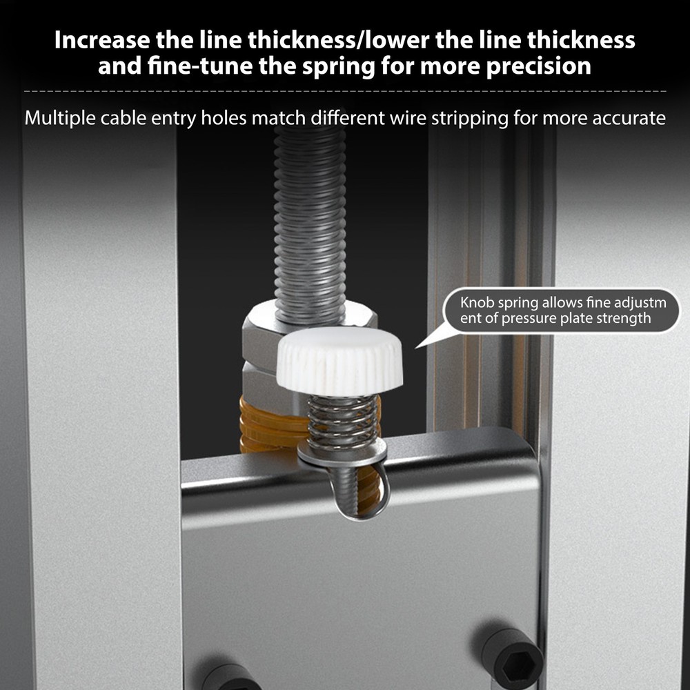 Portable Wire Stripping Machine Drill Powered Copper Cable Stripper Tool 1-25mm