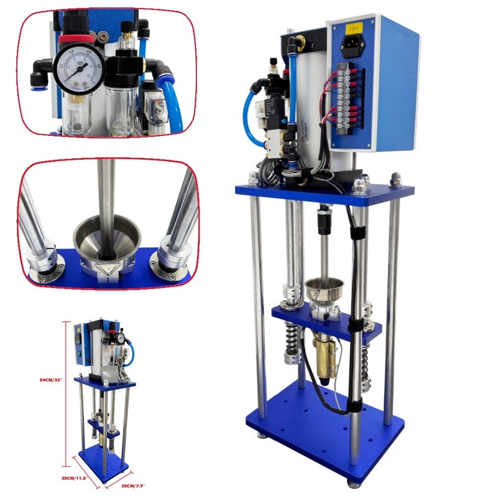 110V Laboratory Pneumatic Prototype Sampling Plastic Injection Molding Machine