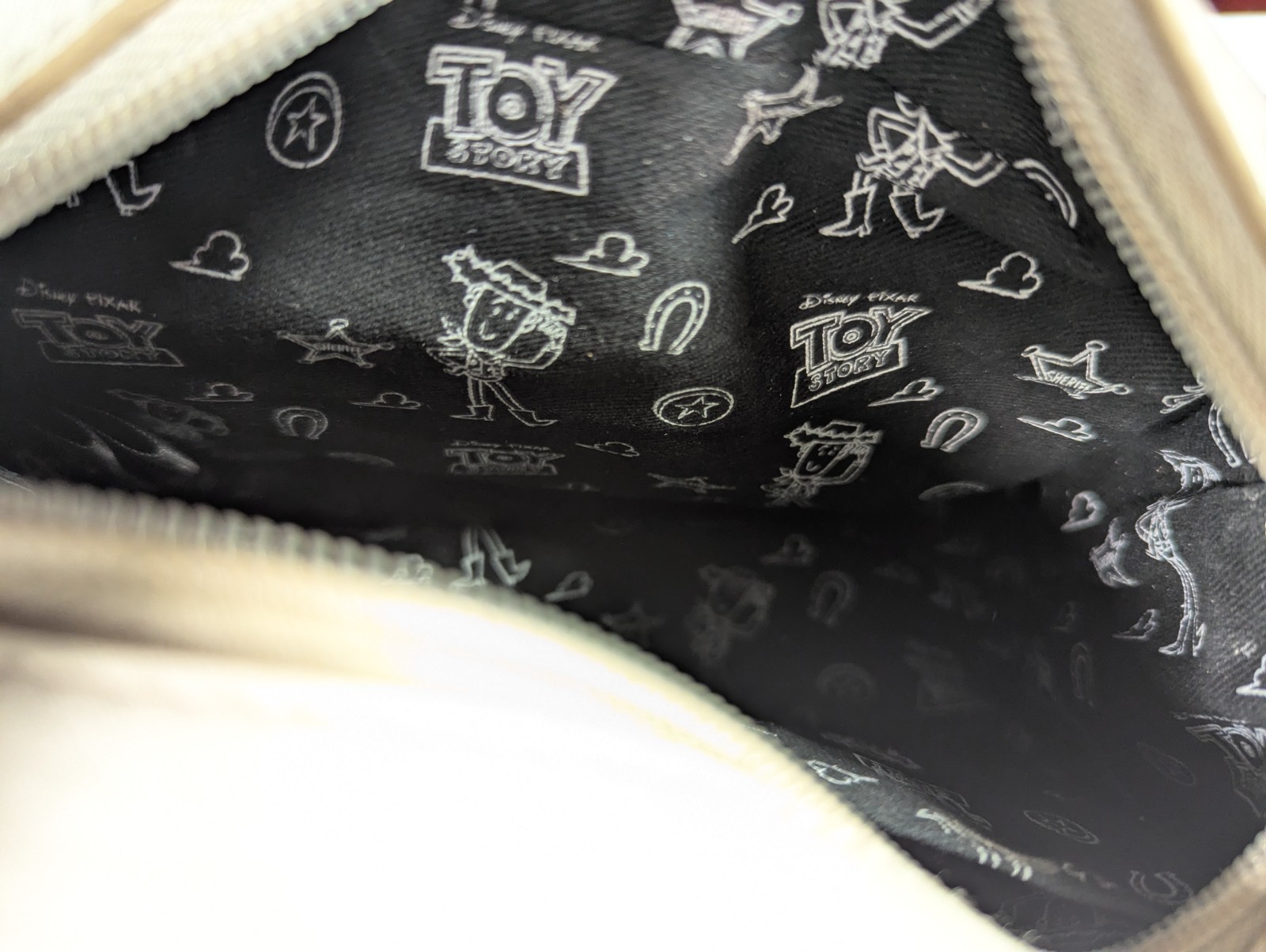 Disney Loungefly Toy Story Crossbody Purse White Woody Bullseye Sheriff