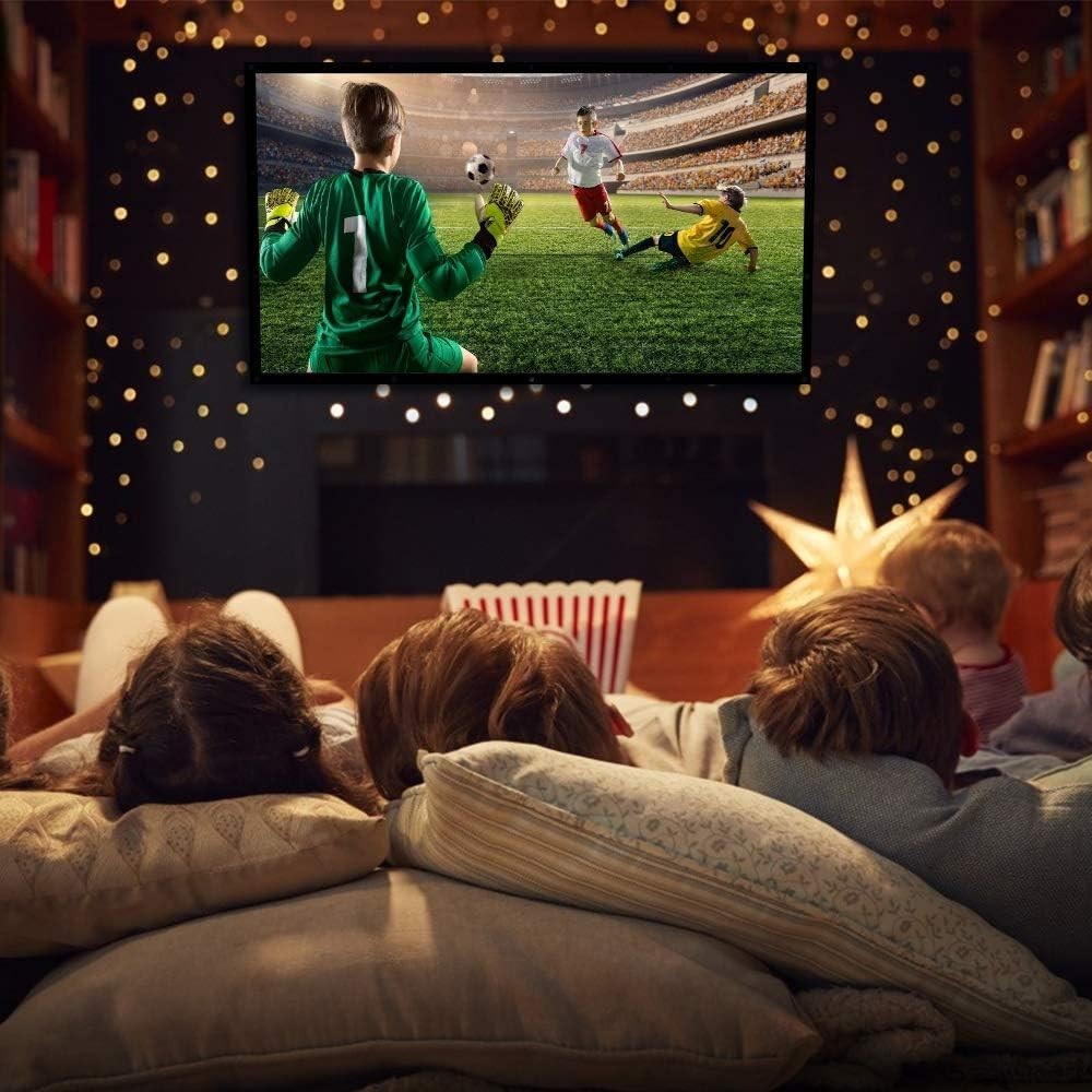 High Definition 200 Inch Projector Screen Wide Viewing Angle