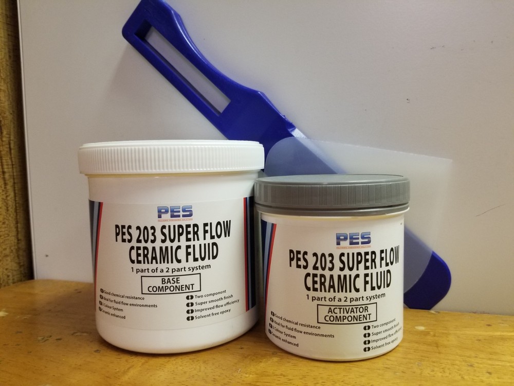 PES 203 SuperFlow Ceramic Fluid Grey 3kg