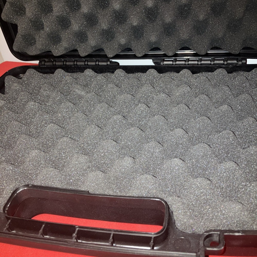 Microphone Case Hard Shell Padded Locking Travel Mic Set Storage Hardshell Case