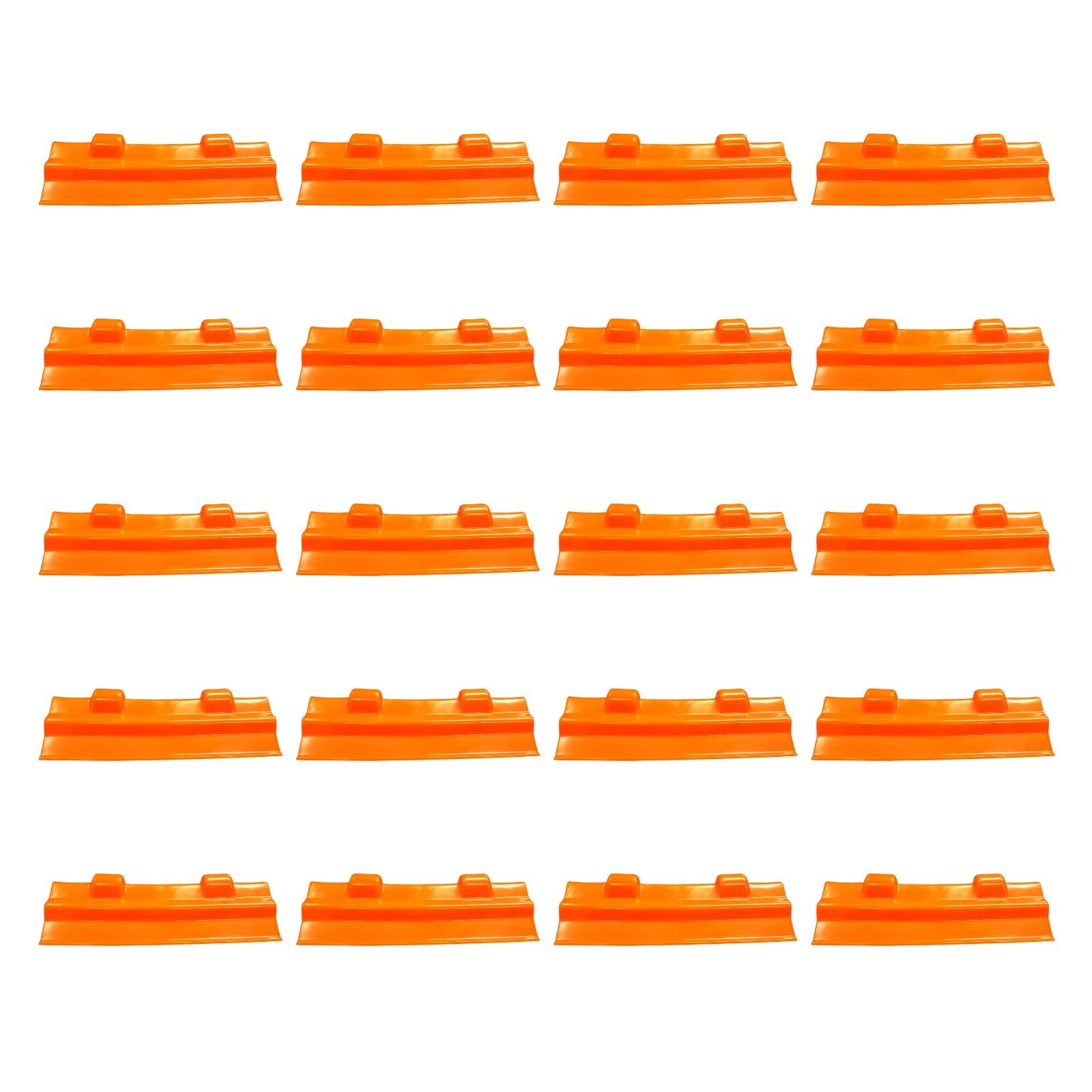 20 Pack 4" x 12" Plastic Corner Edge Protector For Flatbed Tow Truck Trailer