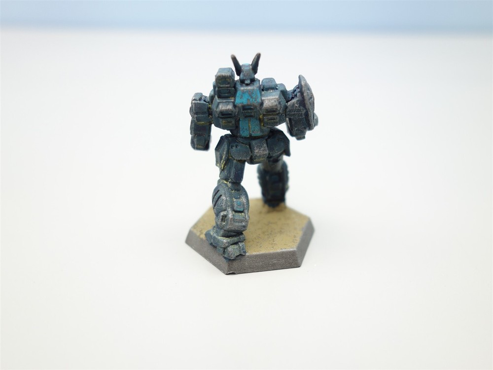 Battletech: Conjurer Hellhound Mech (painted)