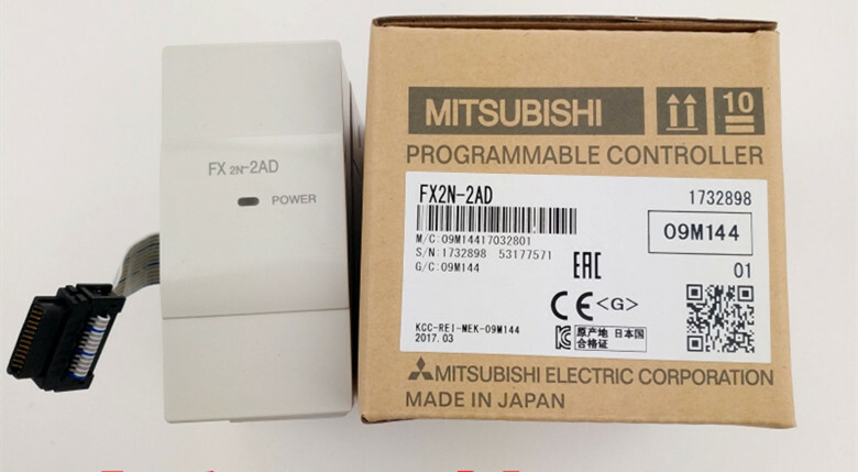 Mitsubishi Expansion Module FX2N-2AD Programmer Controller 2-channel Input