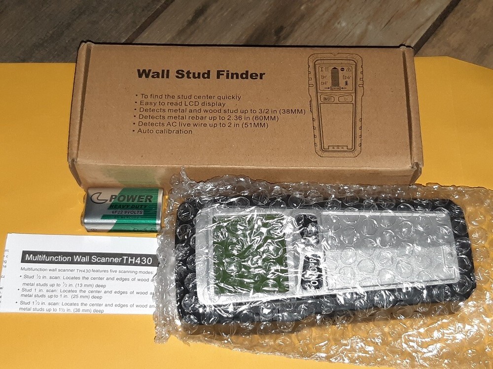 Multifunction Wall Scanner TH430 WALL STUD FINDER! NEW!