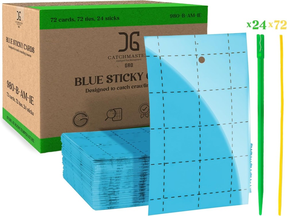 Catchmaster GRO Blue Regular Double Sided Sticky Traps