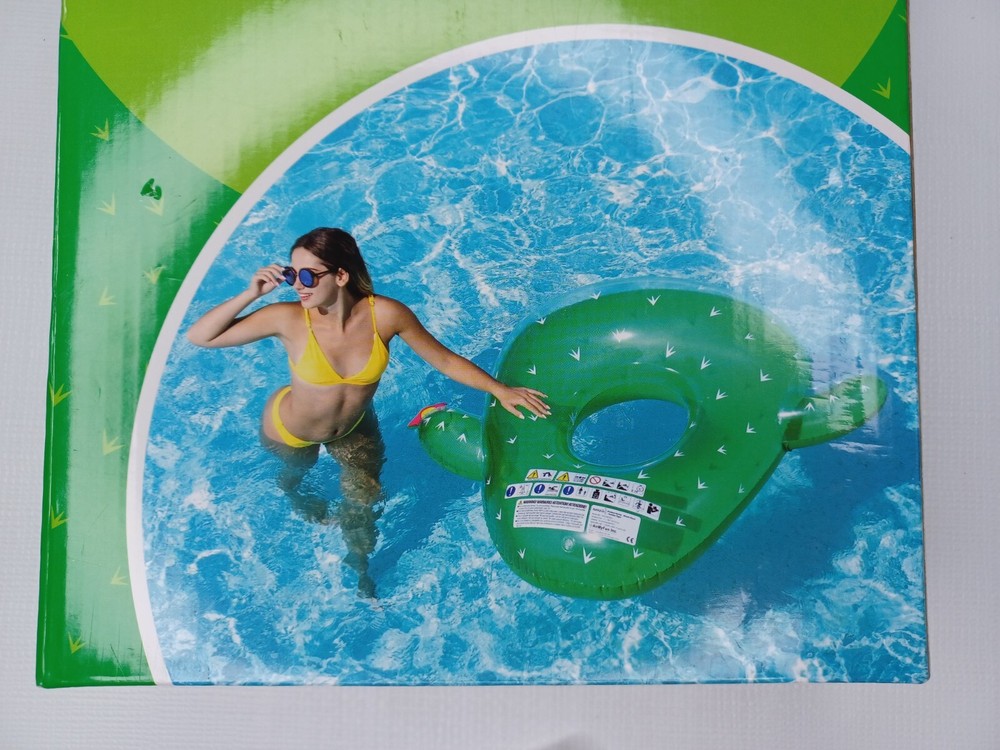 Cactus Swim Ring Pool Floatie Float