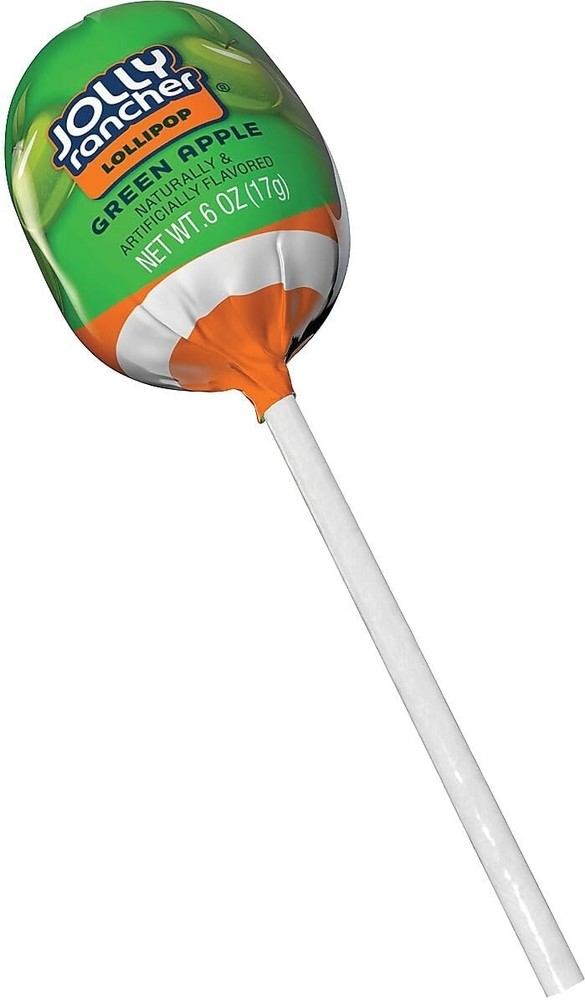 JOLLY RANCHER Round Lollipops, Assorted Fruit Filled Pops, Bulk Candy (4 Pounds)
