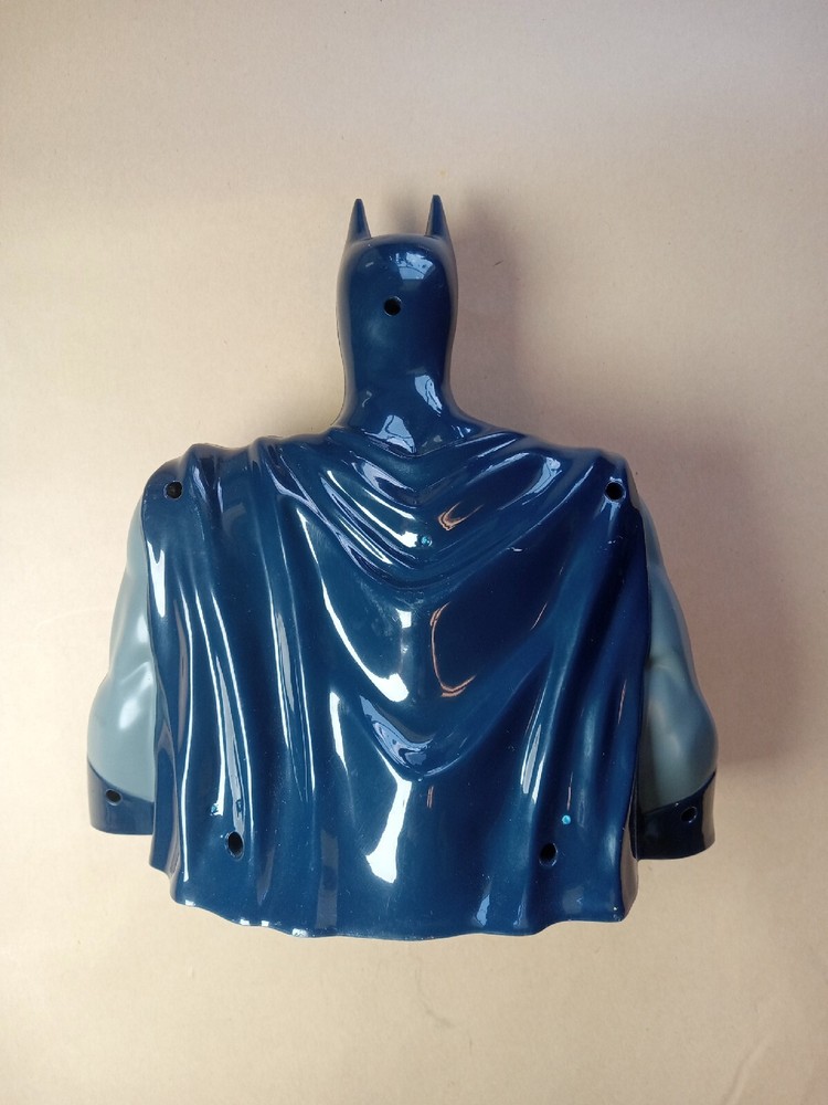 Vintage Batman Bust DC Comics Digital Clock 8" x 8" Rare