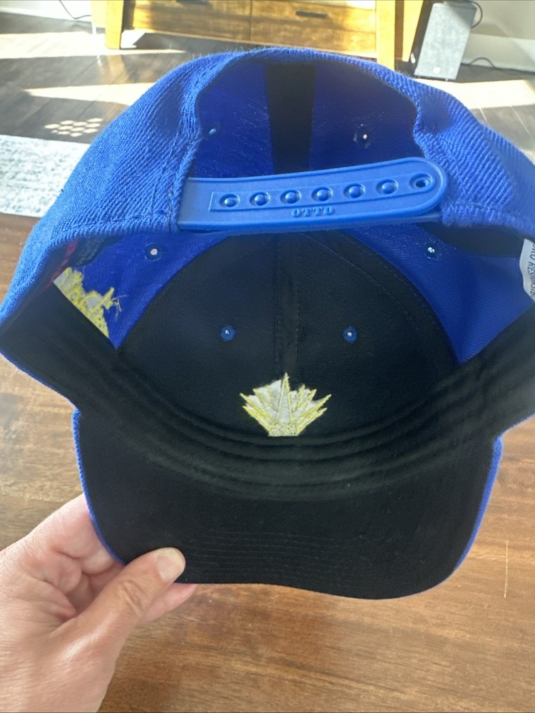 Milagro Tequila SnapBack Baseball Hat Blue New Cool Hat Adjustable