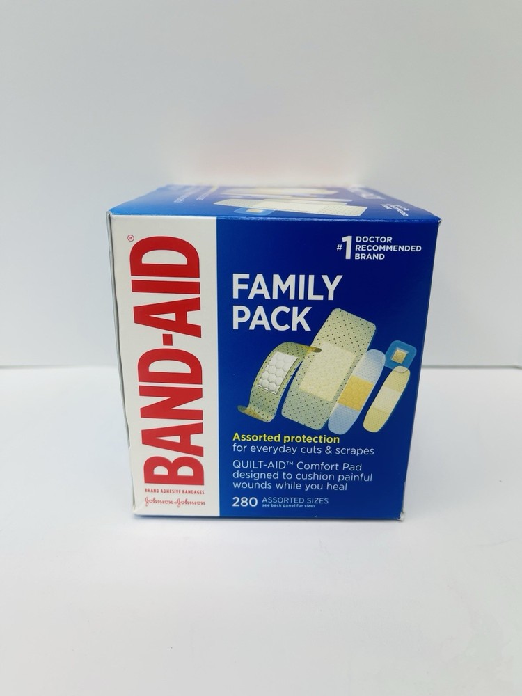 Band-Aid Family Pack Assorted 280 COUNT