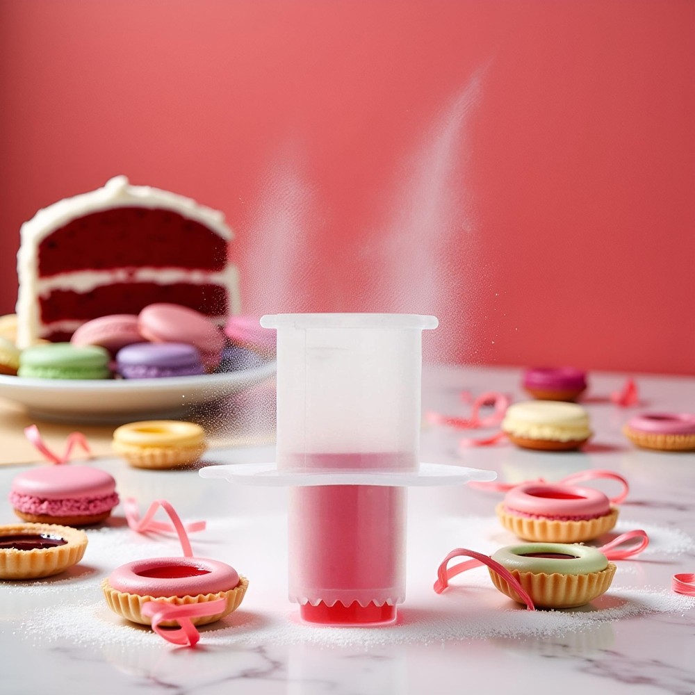 Red Cake Digger Cupcake Corer Tools Muffin Cake Pastry Corer Model Cutter Dec...