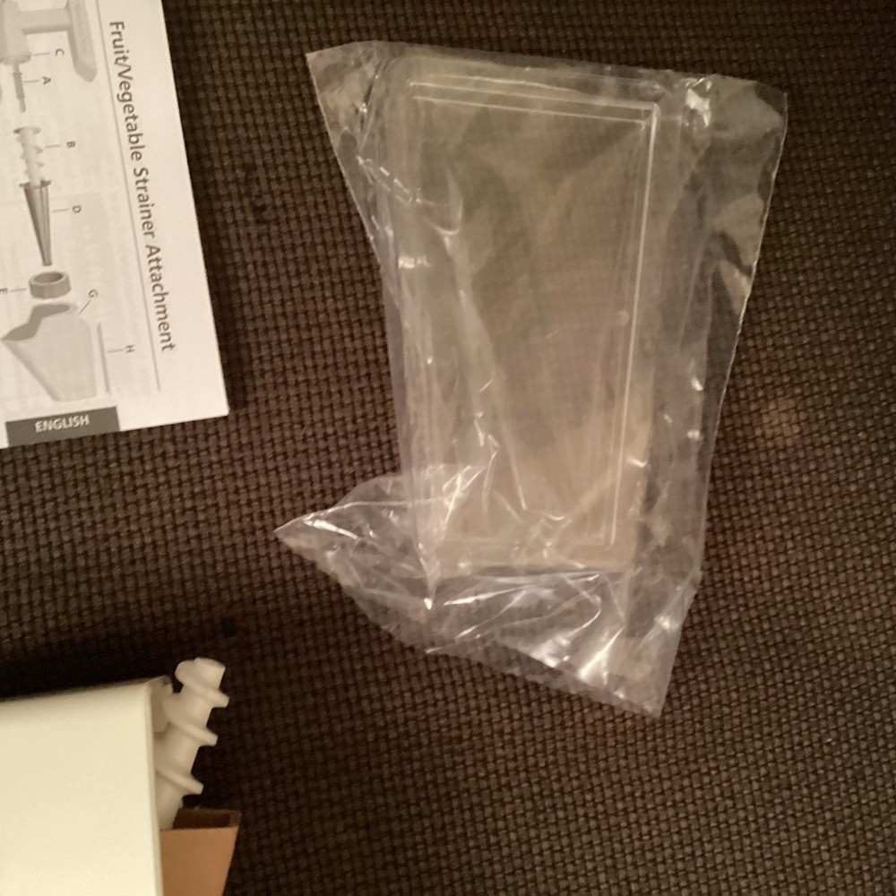 KitchenAid Fruit Vegetable Strainer Stand Mixer Attachment