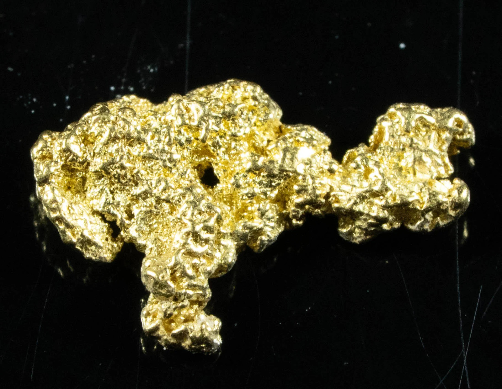 #48 Alaskan BC Natural Gold Nugget .53 Grams Genuine
