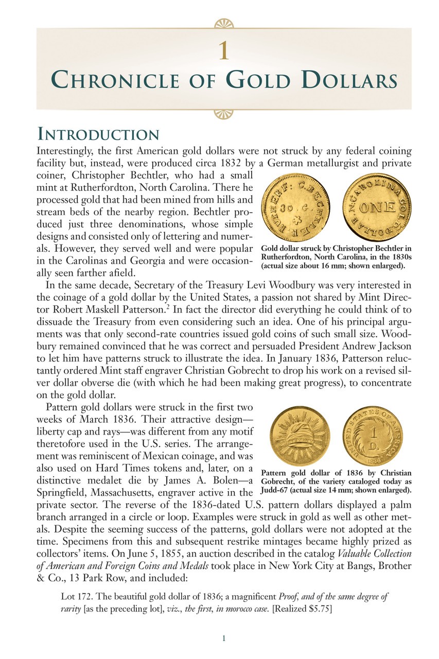 Official Red Book - Guide Book of Gold Dollars - 2d ed - Bowers - Softcover