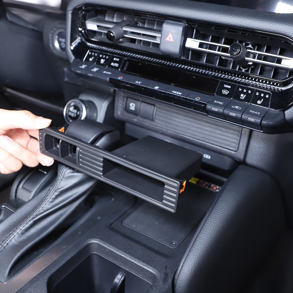 ABS Console Modify Storage Cubby Box Organizer Fits Toyota Land Cruiser 2024-26