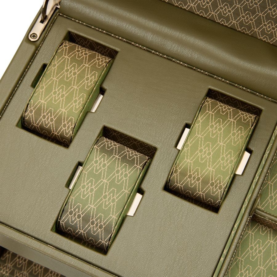 Earth Double Watch Winder OLIVE
