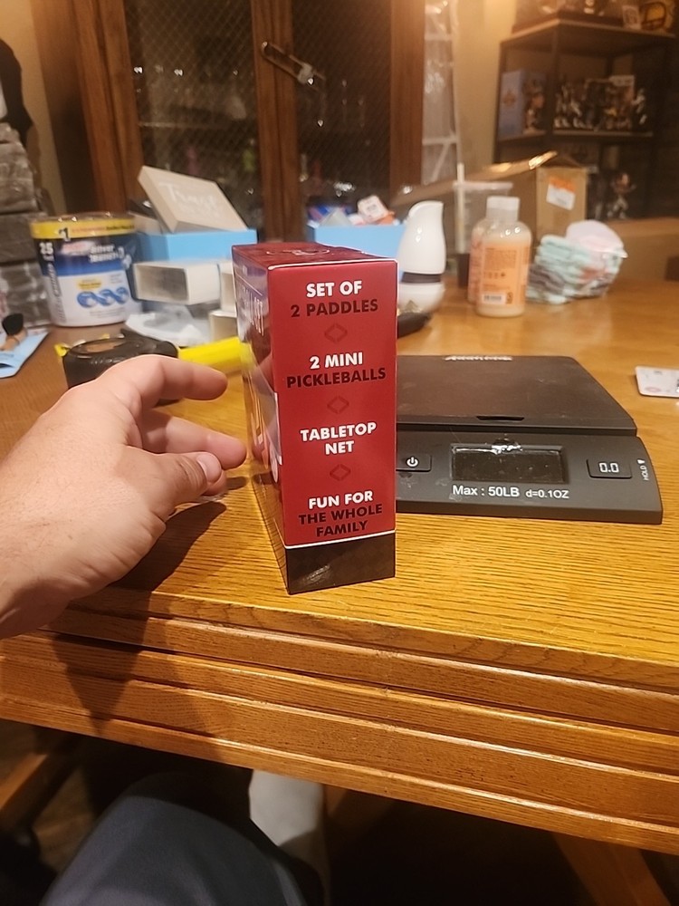 Mini Pickleball Table Top Set. New SEALED