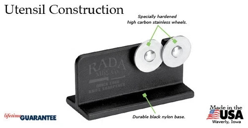 Rada's Amazing Knife Sharpener - New - Premier Cutlery, USA Made,FREE SHIPPING