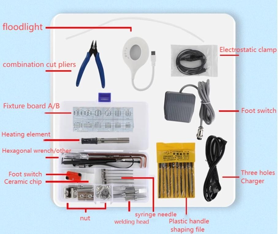 Semi-Automatic Soldering Machine Circuit Board Switch Chip Spot Tin Machine