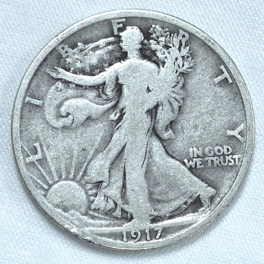 1917 Walking Liberty Half Dollar