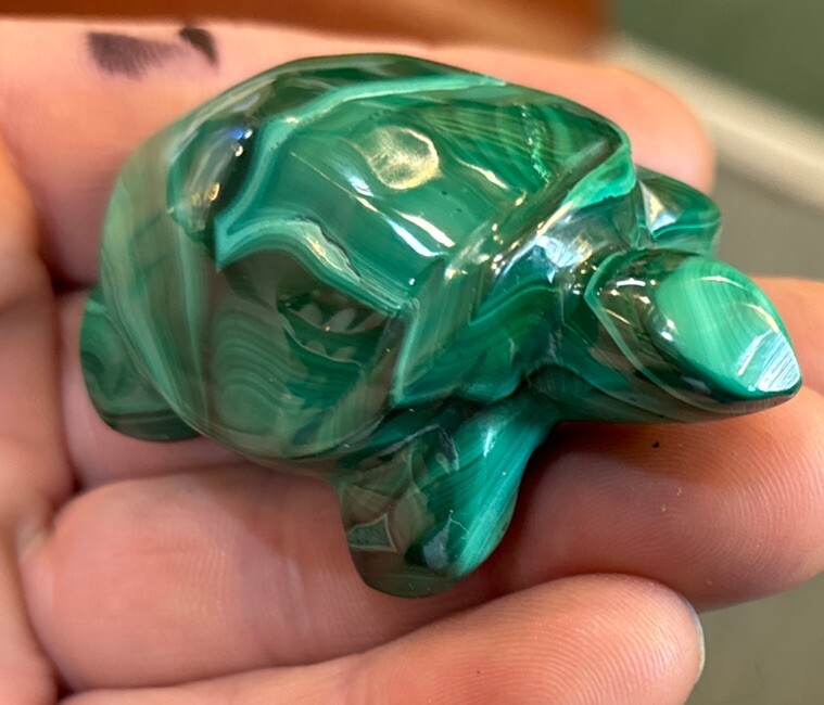 2” Malachite Turtle