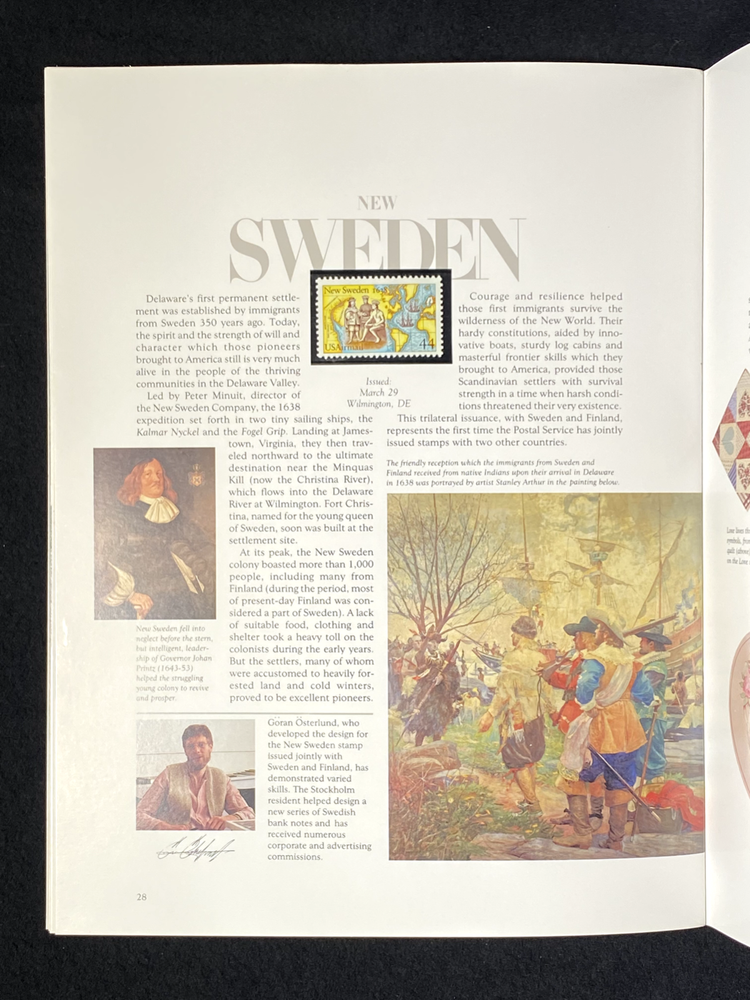 USPS 1988 Commemorative Mint Stamp Set #868 W/ Book MINT! Free Shipping