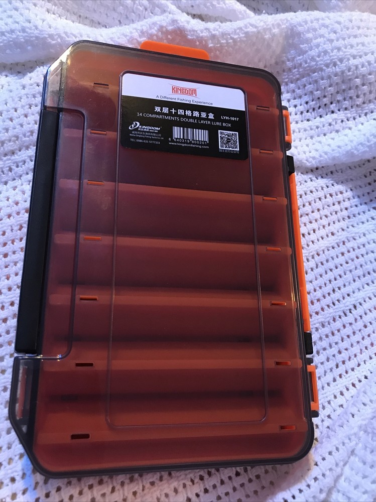 14 Compartments Double Layer Lure Box New