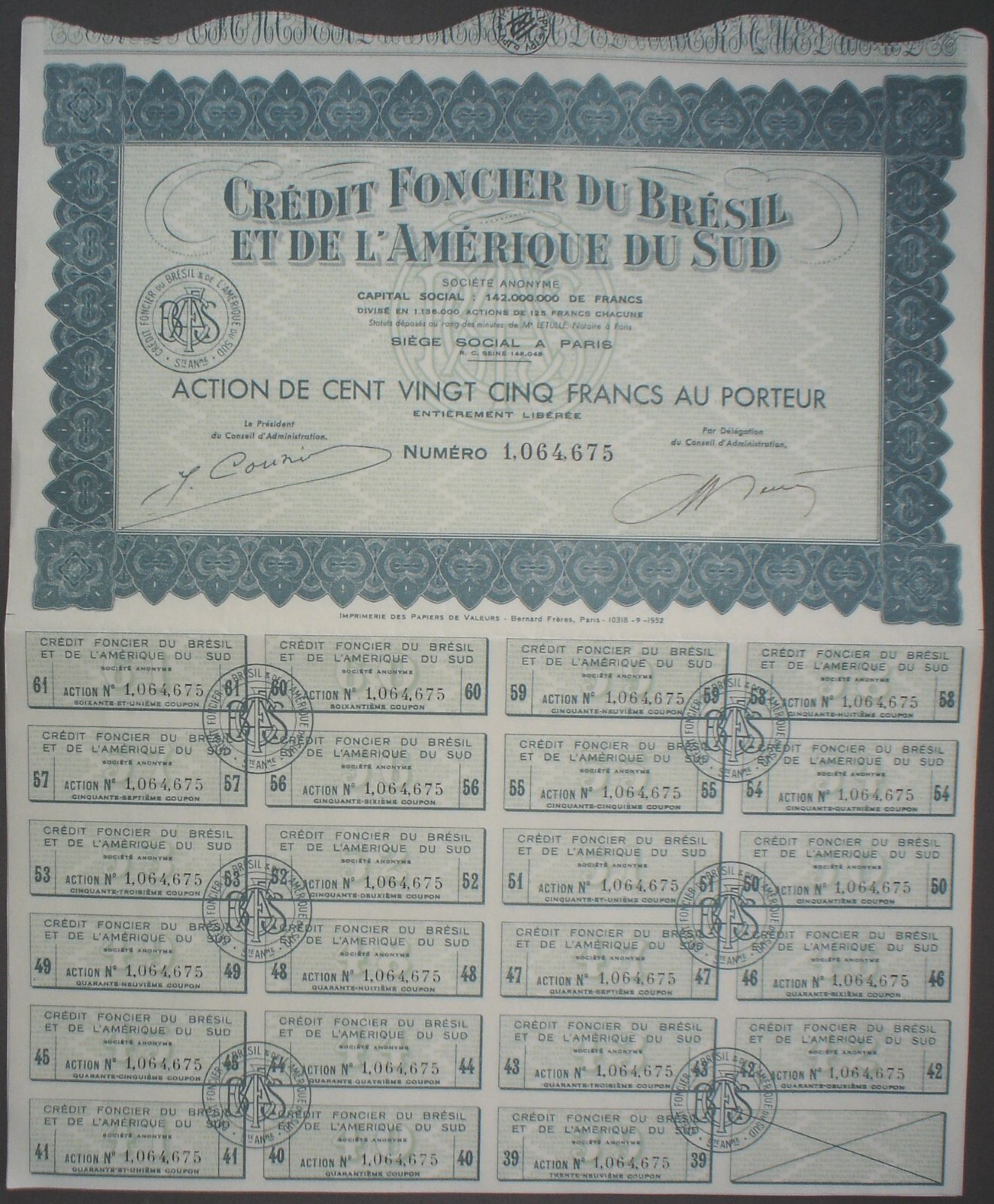Brazil, Collection of 12 Bonds and Stocks 1885 - 1939, all are uncancelled
