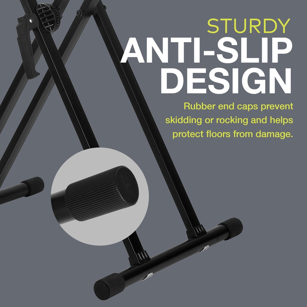 Knox Gear Adjustable Double X Keyboard Stand PRO