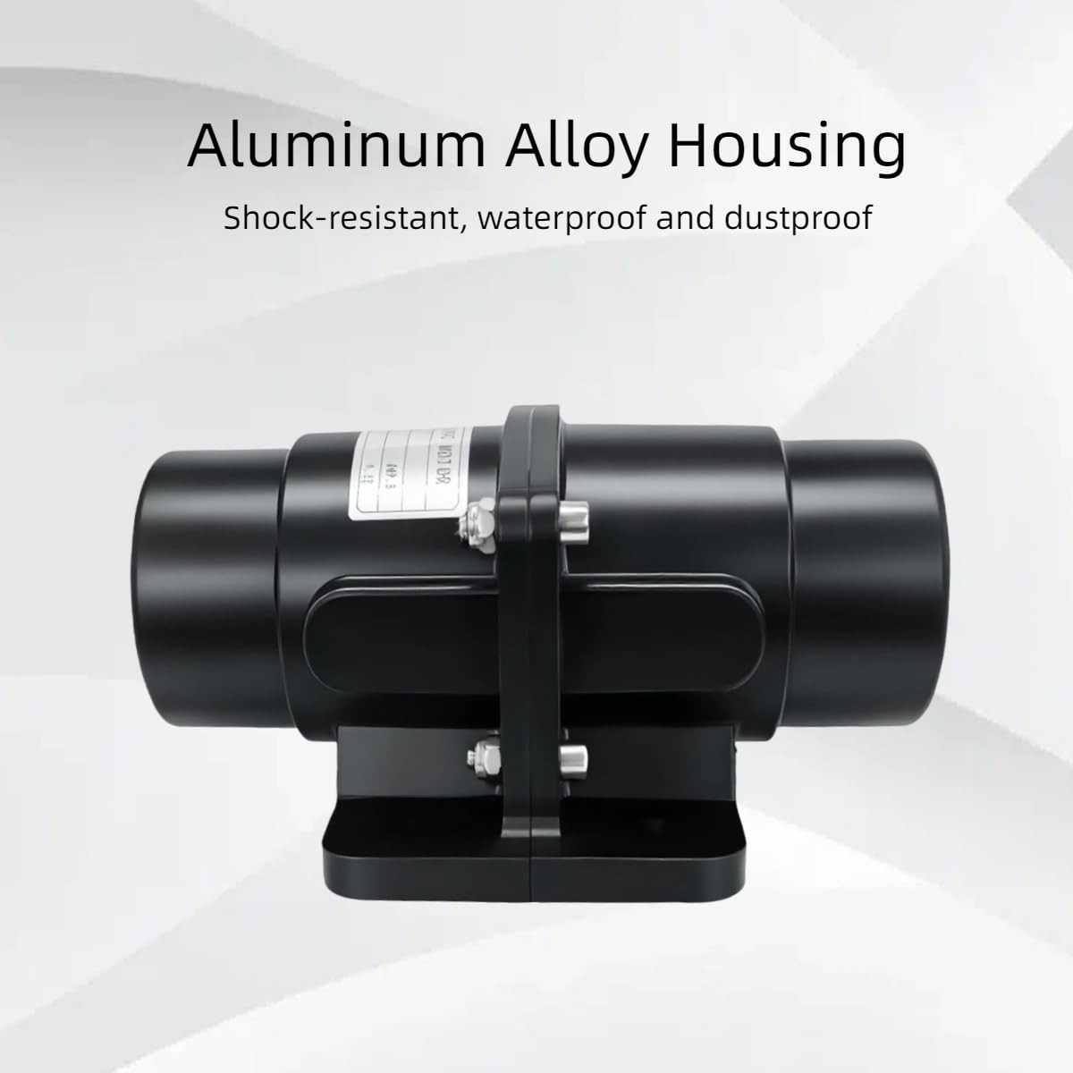 200LBS 12VDC Vibrator Vibration Motor for Salt Sand Spreader & Concrete Mixer, H