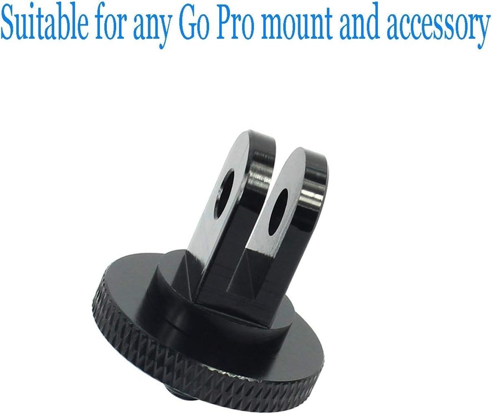 Camera Tripod Mount for Gopro Adapter, 2Pcs 1/4-20 Screw Conversion Adapter for