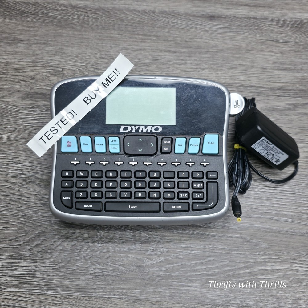 Dymo LabelManager 360D - Desktop Label Maker/Thermal Printer - Tested - Batt/AC