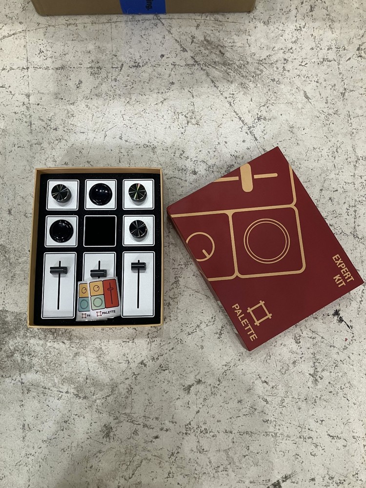 Palette Aluminum Expert Kit Tactile Universal Editing Remote Control Modules Set