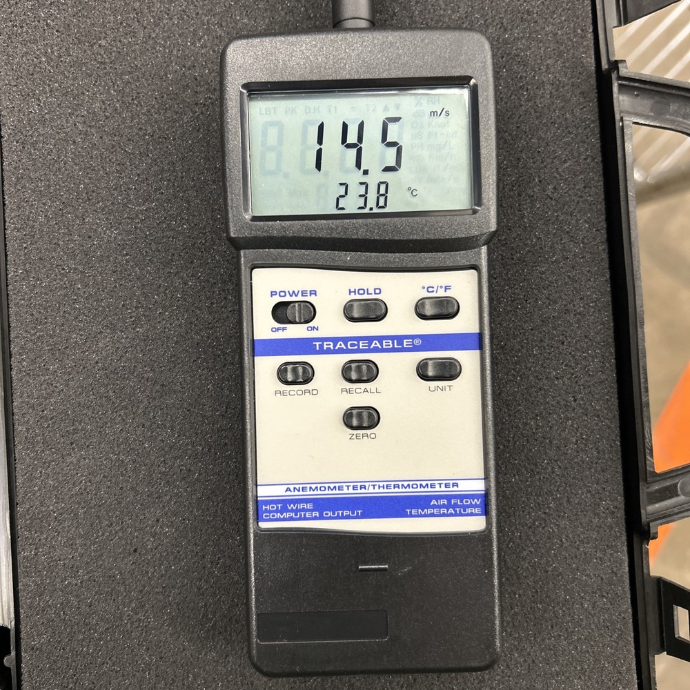 Control Company/Traceable 4330 Hot Wire Anemometer/Thermometer