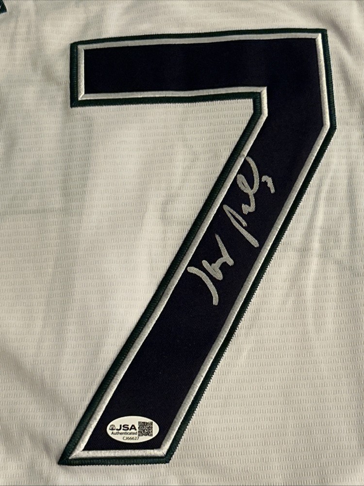 Jorge Polanco Seattle Mariners Autographed Jersey JSA Certified
