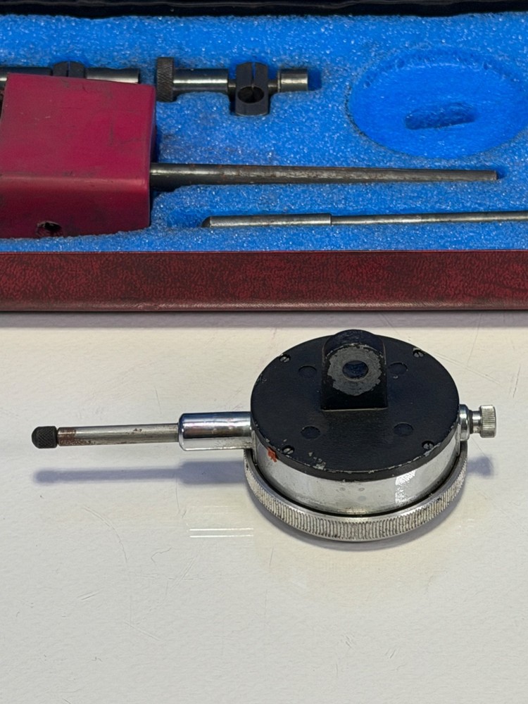 Central Tools Precision Dial Indicator W/ Magnetic Base 6406 - .001" ~Untested